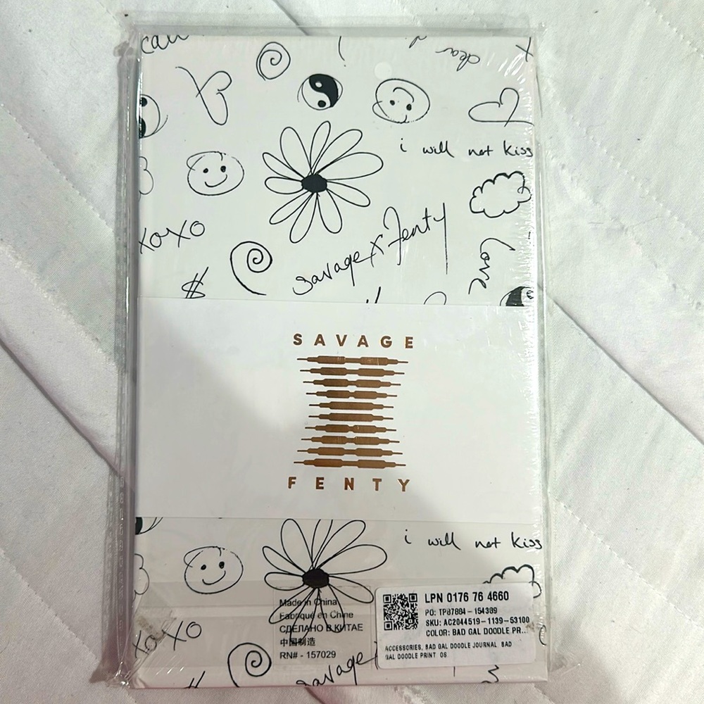 Savage x fenty notebook